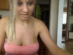 russian blonde teen show big tits