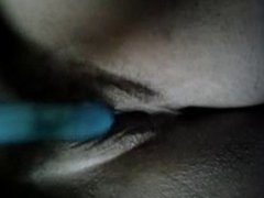 Black Pussy Masterbation Close-Up