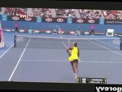Venus Williams -  Upskirt No Panties On Tennis Court