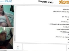 Omegle 92 (Women watches me while rubbing and on phone)