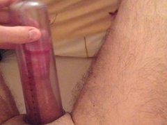 Pumped Penis With Handsfree Cum