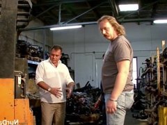 German Mother get Fuck by 2 Big Dick Dads