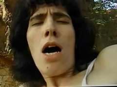 Very hairy milf in the forest 1fuckdatecom
