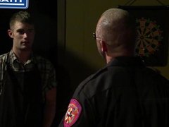 Masculine Cop Josh Makes Hot Twink Blow Him
