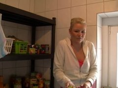 German blonde takes it anal in the  dates25co