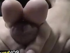 Footjob Close Up Point Of View