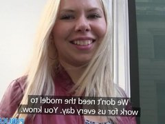 PublicAgent Russian blonde loves stranger