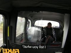 FakeTaxi Ass licking lady earns extra cash