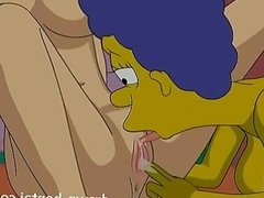 Lesbian Hentai Marge Simpson and Lois Griffin