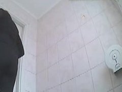Peeping in the toilet 21430