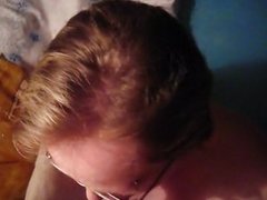 My wife sucking cock and cum part2