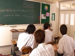 Kaori Hot Asian teacher enjoys sex