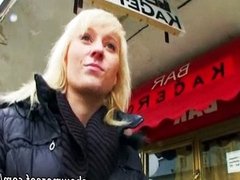 Czech slut Laura ripped hard for money