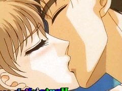 Little anime gay sucked and seduced