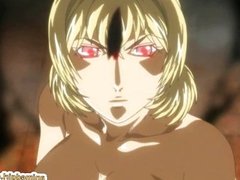 Hentai girl gets ritual sex by shemale anime