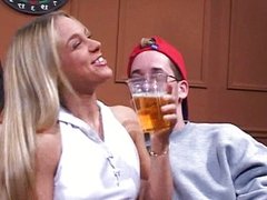 Blond teen slut fucking at its best