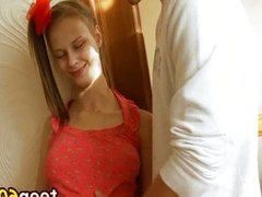 hardcore anal vibrating of busty teen