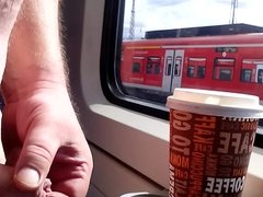 Naked at SubUrban Train - 01
