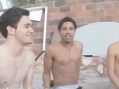 Boys Danny and Chris jerk off rods