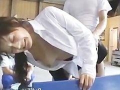 Frustrated Asian lady has public sex jav part5