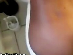 Black babe sucks cock then fucked from white guy