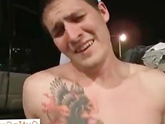 Hardcore gay sex on parkinglot part2