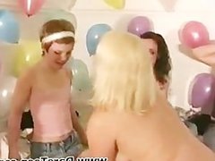 Lesbians kissing their tits at sexgame