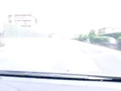 Italian Amateur Fucked in The Car In Macchina