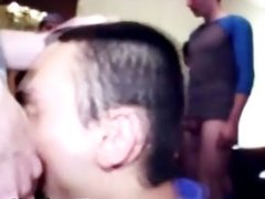 Straight pledges gone gay for fraternity hazing initiation