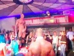 Stripper showing penis at party