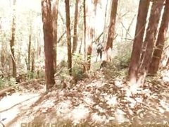 Sexy Blonde Ambushed in the Wilderness