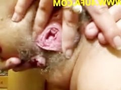 THICK AND HAIRY PUSSY JUICE HARDCORE BABE BRUNETTE