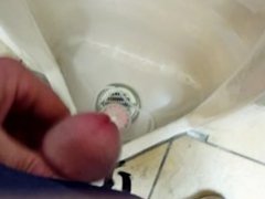 POV Masturbating In A Public Restroom