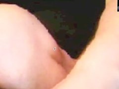Webcam Pervert Fucks His Ass For Hot Blonde