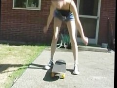 A Skateboard Gets More Action Than Me