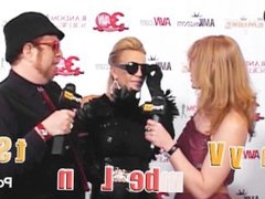 PornhubTV Amber Lynn Red Carpet Interview at 2013 AVN Awards