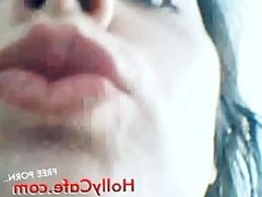 Turkish girl masturbating for webcam