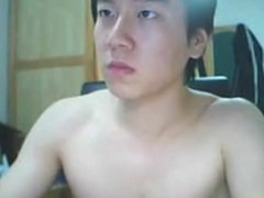 Cute korean guy jerk off(no sound)