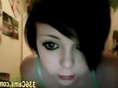 18 Year Old Cute Girl Tiffany Reveals Huge Boobs On Webcam