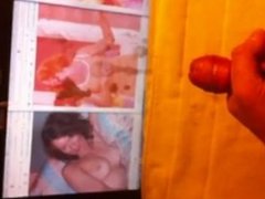 Me Jacking Off on Old Pics of My Mom Twila 2