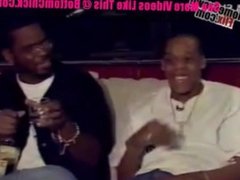 Rapper Jay-Z Gets Explicit Show From Two Models During An Interview