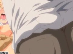 Hentai girl gets facialed and fucked by old pervert