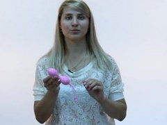 Силиконовые вагинальные шарики Vibe Therapy pink