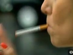 Brazilian lawyer smoking