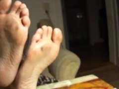 Dirty foot tease