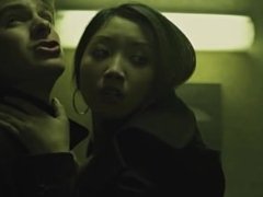 The Social Network Bathroom Kissing Scene with Brenda Song