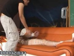 Gabriel Dalessandro: Helpless Guy Bound And Whipped