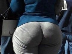 Arab Street Voyeur - Big Butt Candid - Spying Mature Ass (Part 3)