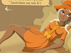 Young innocent cartoon babe gets her pussy fucked and cream pied!