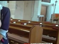 Busty girl masturbates in church best webcam